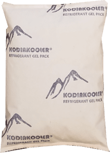 KODIAKOOLER moisture-resistant gel ice pack